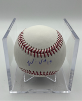 Will Vest Autographed Rawlings Official Major League Baseball JSA CoA.