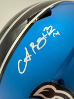 Amon-Ra St.Brown Autographed Detroit Lions Alternate Full-Size Replica Football Helmet Beckett CoA