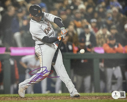 Justyn-Henry Malloy Autographed 8x10 Detroit Tigers Photo Beckett CoA.