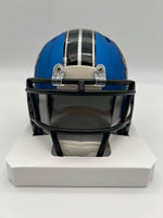 Brian Branch Autographed Detroit Lions Alternate Mini Football Helmet Beckett CoA
