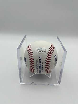 Will Vest Autographed Rawlings Official Major League Baseball JSA CoA.