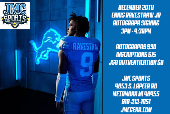 Ennis Rakestraw Jr December 20th 2025 Autograph Signing