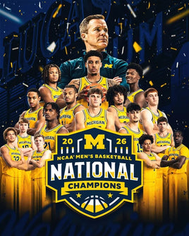 Michigan Basketball 2026 National Champions Collection