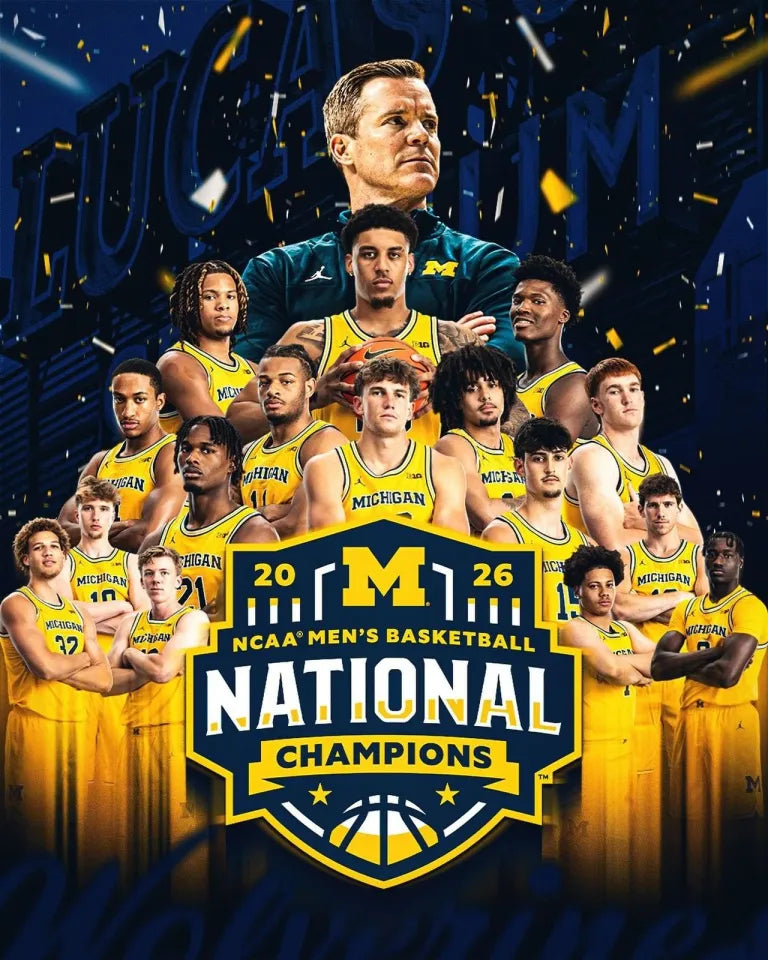 Michigan Basketball 2026 National Champions Collection