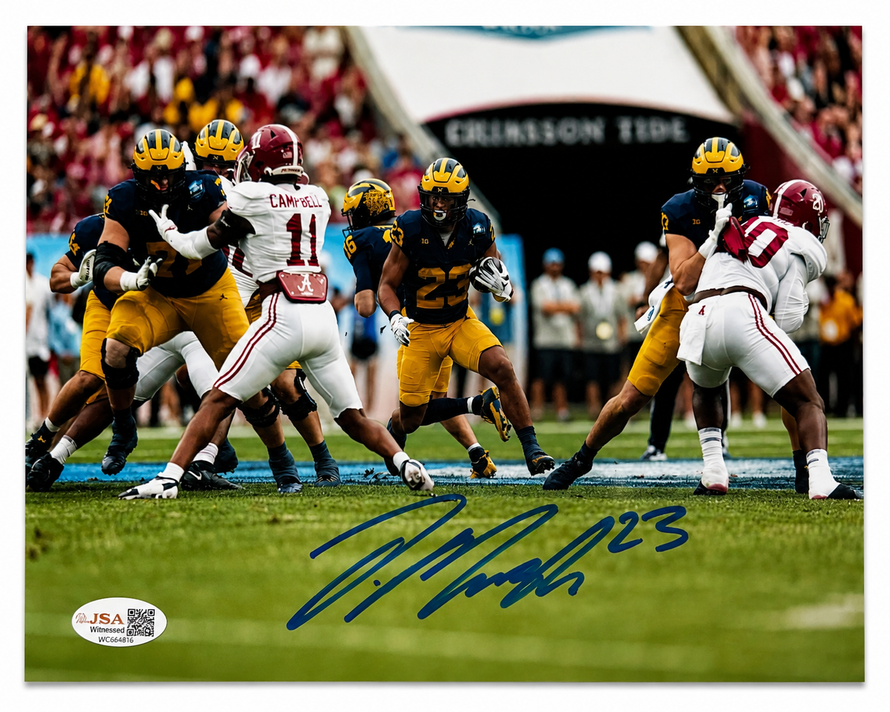 Autographed College Football Photos