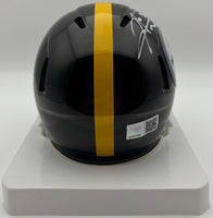 Hines Ward Autographed Pittsburgh Steelers Mini Football Helmet TSE CoA
