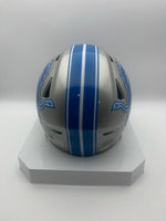 Barry Sanders Detroit Lions Autographed Speedflex Midi-Helmet W/ Schwartz CoA