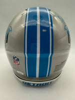 Kerby Joseph Autographed & Inscribed Detroit Lions Speed Full-Size Authentic Football Helmet JSA CoA