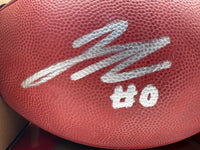 Jahmyr Gibbs Autographed Authentic The Duke Official Game Ball Football with Fanatics CoA