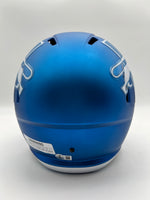 Terrion Arnold Autographed Detroit Lions Alternate Full-Size Replica Football Helmet Beckett CoA