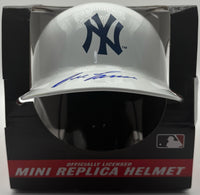 José Canseco Autographed New York Yankees Mini Baseball Helmet Beckett CoA