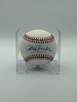 Johnny Grubb Autographed Rawlings Official Major League Baseball Beckett CoA