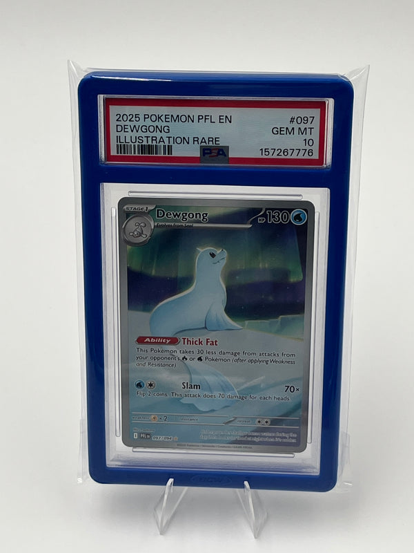 2025 POKEMON PFL EN DEWGONG ILLUSTRATION RARE PSA 10