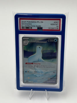 2025 POKEMON PFL EN DEWGONG ILLUSTRATION RARE PSA 10