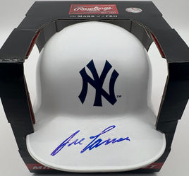 José Canseco Autographed New York Yankees Mini Baseball Helmet Beckett CoA
