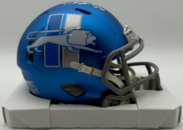 Chris Spielman Autographed Detroit Lions Alternate  Mini Football Helmet JSA CoA.