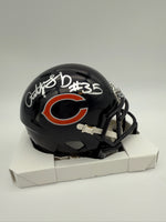 Anthony “A-Train” Thomas Autographed Chicago Bears Mini Football Helmet JSA CoA