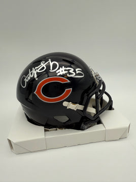 Anthony “A-Train” Thomas Autographed Chicago Bears Mini Football Helmet JSA CoA