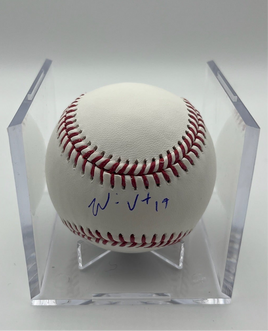 Will Vest Autographed Rawlings Official Major League Baseball JSA CoA