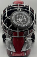 Chris Osgood Autographed & Inscribed Detroit Red Wings Goalie Face Mask JSA CoA