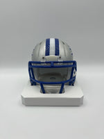 Ndamukong Suh Autographed Detroit Lions Speed Throwback Mini Football Helmet Beckett CoA.