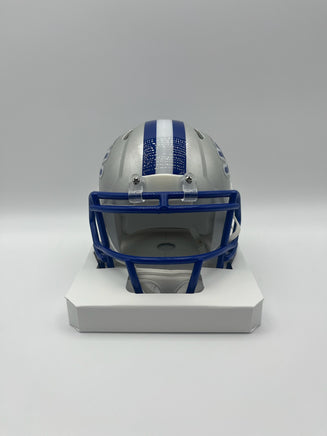 Ndamukong Suh Autographed Detroit Lions Speed Throwback Mini Football Helmet Beckett CoA.