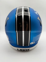 Ennis Rakestraw Jr. Autographed Detroit Lions Alternate Full-Size Authentic Football Helmet Beckett CoA
