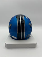 Christian Mahogany Autographed Detroit Lions Alternate Mini Football Helmet JSA CoA
