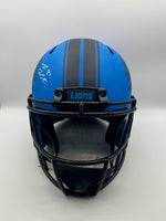 Sam Laporta Autographed Detroit Lions Rave Full-Size Authentic Football Helmet Radtke CoA.