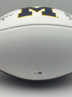 Tyrone Wheatley Autographed Michigan Wolverines Football JSA CoA