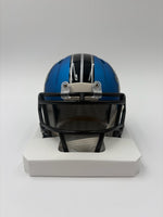 Kerby Joseph Autographed Detroit Lions Alternate Mini Football Helmet JSA CoA.