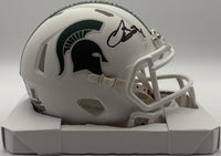 Le’Veon Bell Autographed Michigan State Spartans Mini Football Helmet Beckett CoA