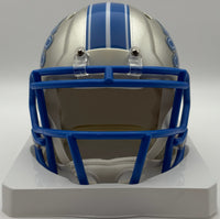 DJ Reed Autographed Detroit Lions Speed Mini Football Helmet Beckett CoA