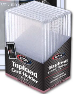 BCW Thick Card Topload Holder - 168 PT.