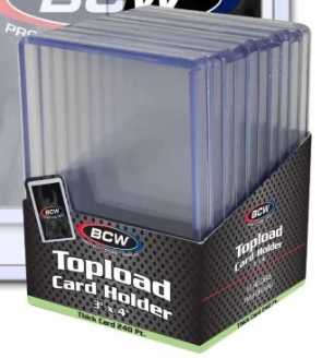 BCW Thick Card Topload Holder - 240 PT.