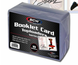 BCW Booklet Card Vertical Topload Holder.