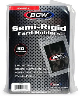 BCWSemi-Rigid Card Holder #1.