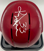 Kris Draper Autographed Detroit Red Wings Mini Hockey Helmet Beckett CoA