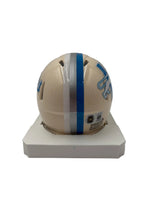 Derrick Moore Autographed Detroit Lions Retro Mini Helmet Beckett CoA
