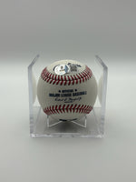 Larry Herndon Autographed Rawlings Official Major League Baseball Beckett CoA