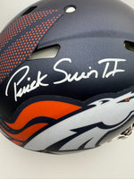 Patrick Surtain II Autographed Denver Broncos Full-Size Authentic Football Helmet Beckett CoA