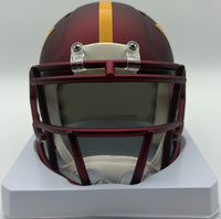 Mike Sainristil Autographed Washington Commanders Mini Football Helmet Beckett CoA