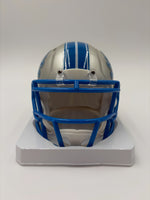 Brock Wright Autographed Detroit Lions Mini Football Helmet Beckett CoA.