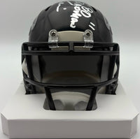 Andre Rison Autographed & Inscribed Atlanta Falcons Mini Football Helmet Beckett CoA