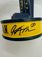 Dominic Zvada and Kalel Mullings Autographed & Inscribed Michigan Wolverines Nutcracker Beckett CoA