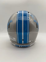 Amik Robertson Autographed Detroit Lions Speed Full-Size Replica Football Helmet Beckett CoA