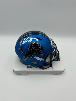 Dan Skipper Autographed Detroit Lions Alternate Mini Football Helmet JSA CoA