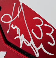 Darren McCarty, Joe Kocur, & Kris Draper Autographed Detroit Red Wings Full-Size Flex Football Helmet Beckett CoA