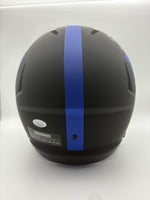 Lawrence Taylor Autographed New York Giants Full Size Replica Football Helmet JSA CoA.