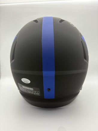 Lawrence Taylor Autographed New York Giants Full Size Replica Football Helmet JSA CoA.